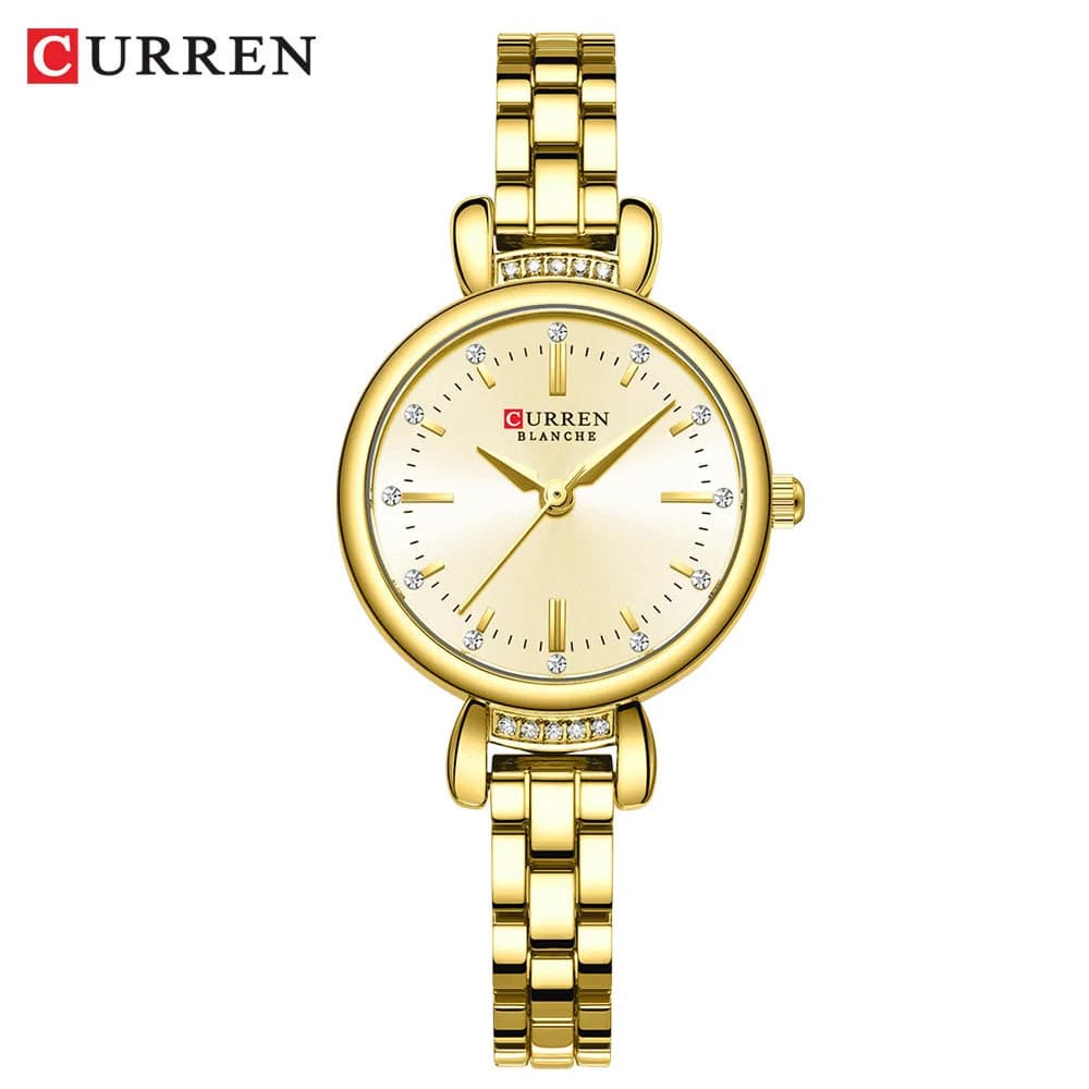CURREN 9098 Gold Women's Waterproof Quartz Watch — image 12