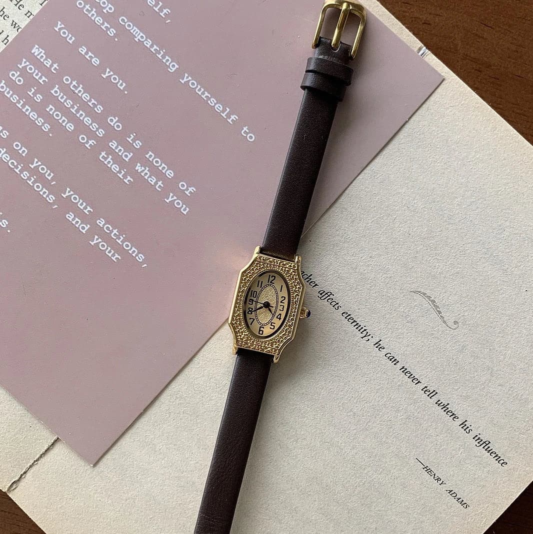 IEKE Vintage Engraved Quartz Ladies Watch — image 11