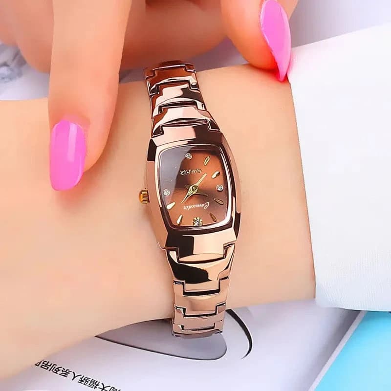 Luxury Diamond Ladies Quartz Bracelet Watch — image 9