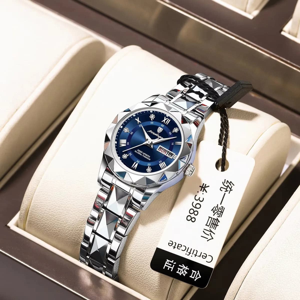 POEDAGAR 306 Luxury Ladies Luminous Watch — image 9