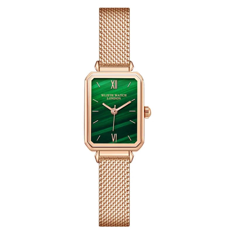 Wlisth S527 Luxury Green Dial Waterproof Watch — image 10