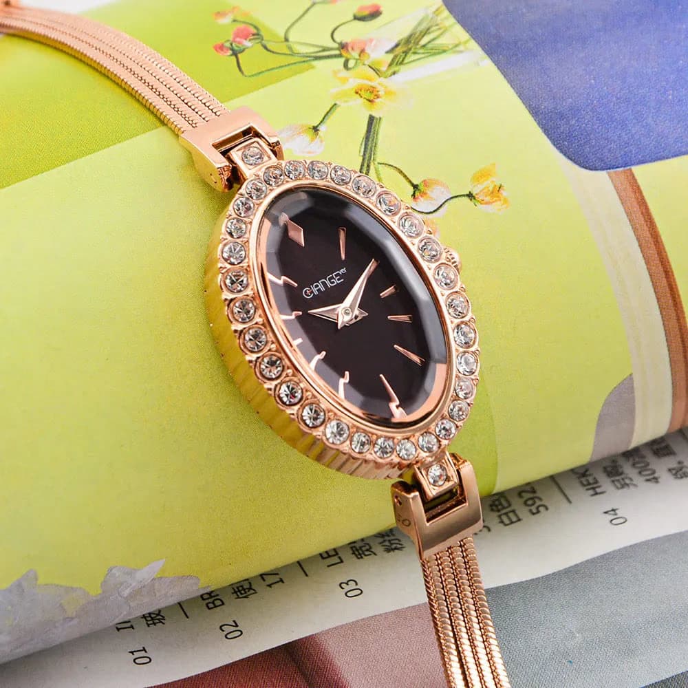 CHANGEVER Rose Gold Diamond Women's Watch — image 2