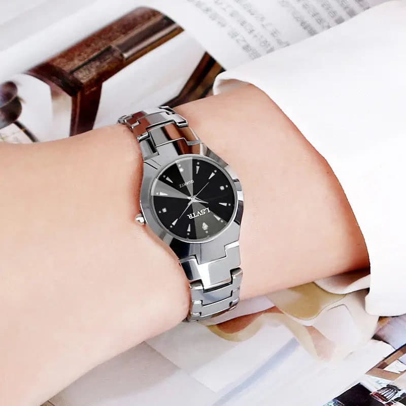 Luxury Waterproof Couple Watches - Stainless Steel — image 9