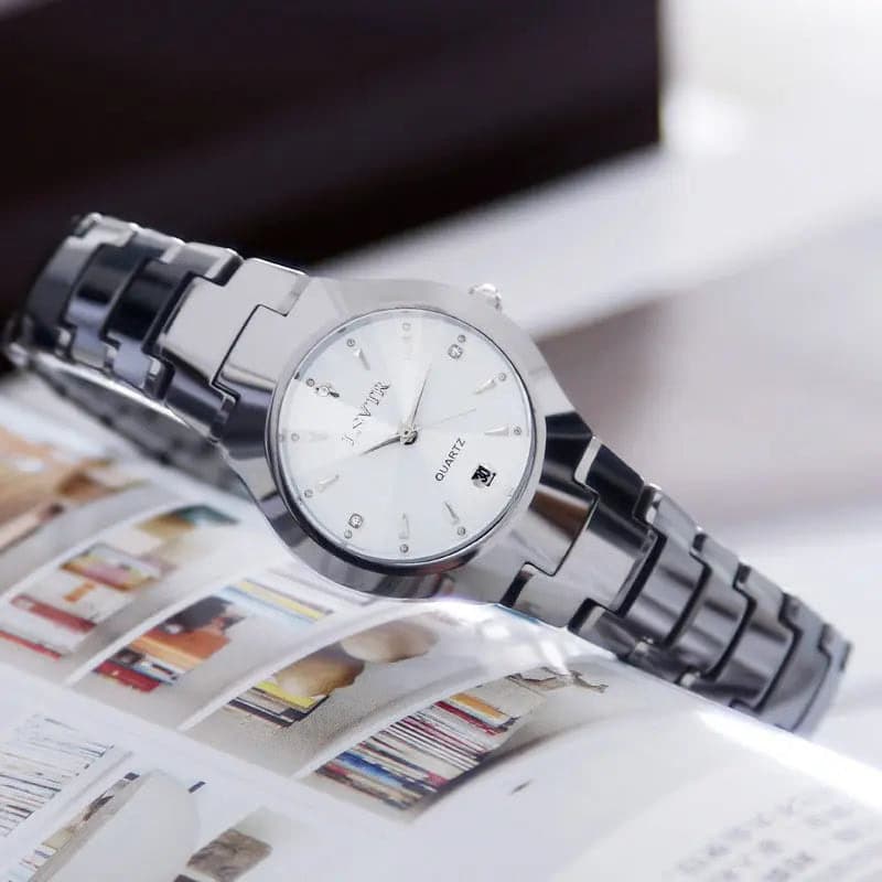 Luxury Waterproof Couple Watches - Stainless Steel — image 7