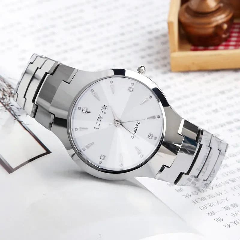 Luxury Waterproof Couple Watches - Stainless Steel — image 5